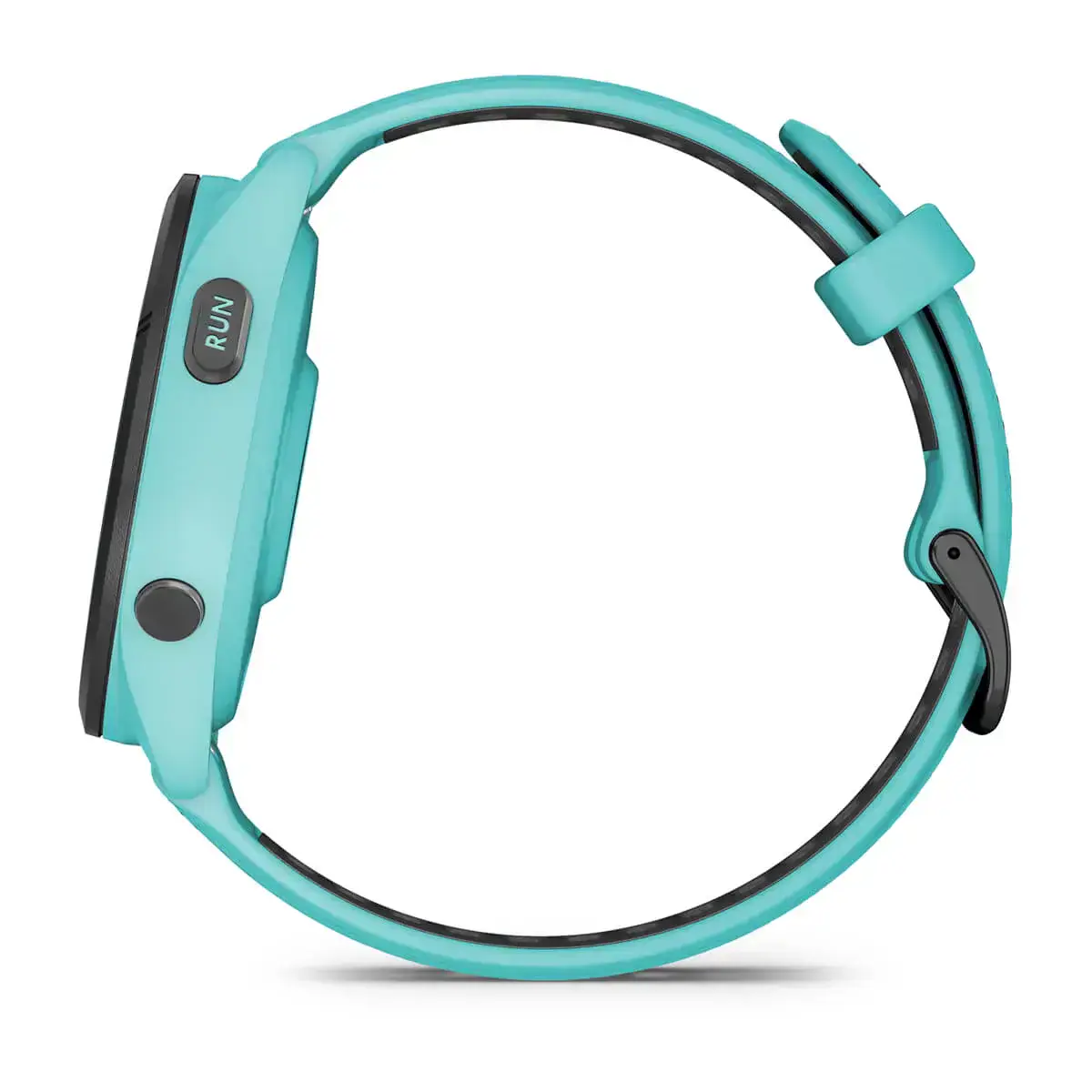 Смарт-годинник Garmin Forerunner 265 Black Bezel with Aqua Case and Aqua/Black Silicone Band (010-02810-02)