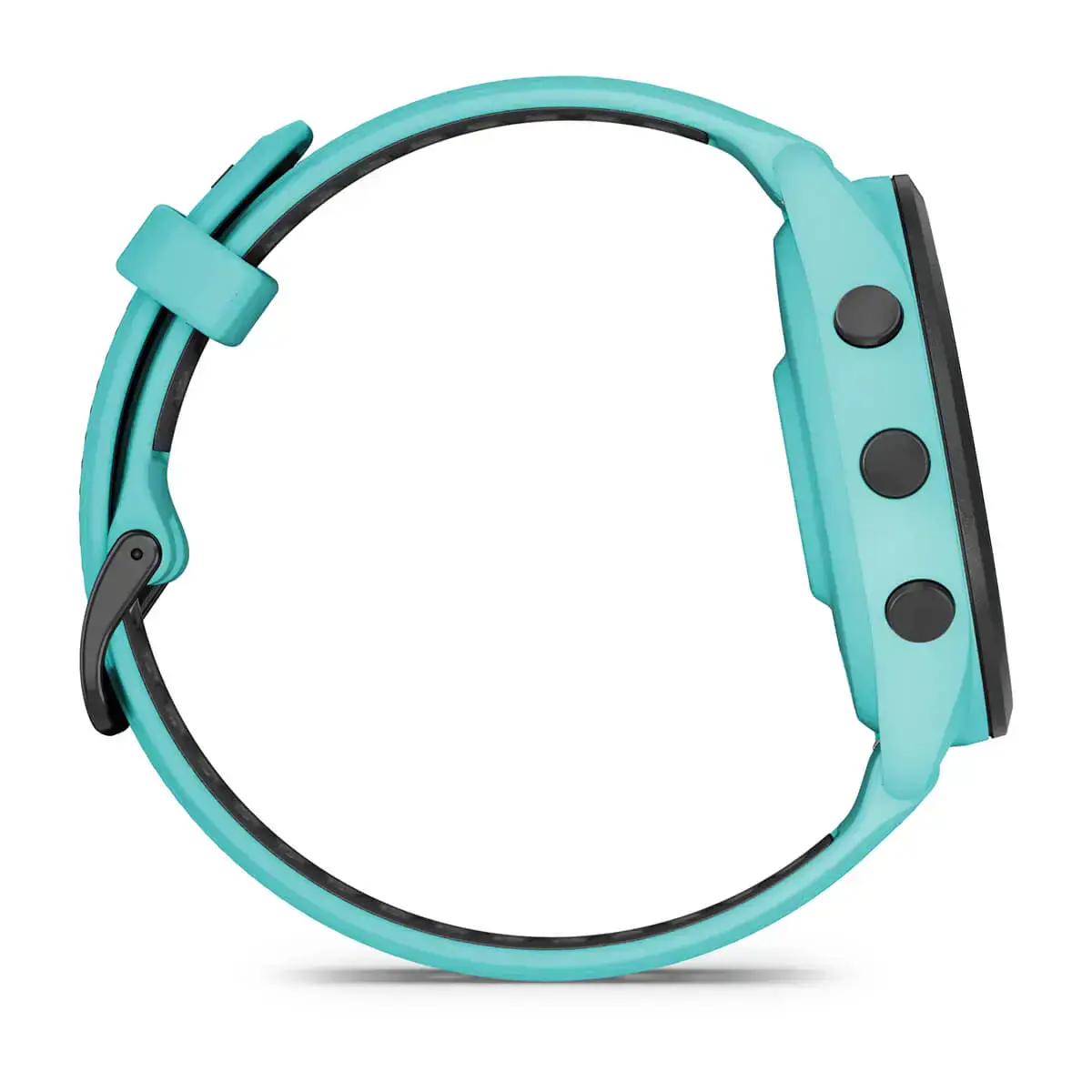 Смарт-годинник Garmin Forerunner 265 Black Bezel with Aqua Case and Aqua/Black Silicone Band (010-02810-02)