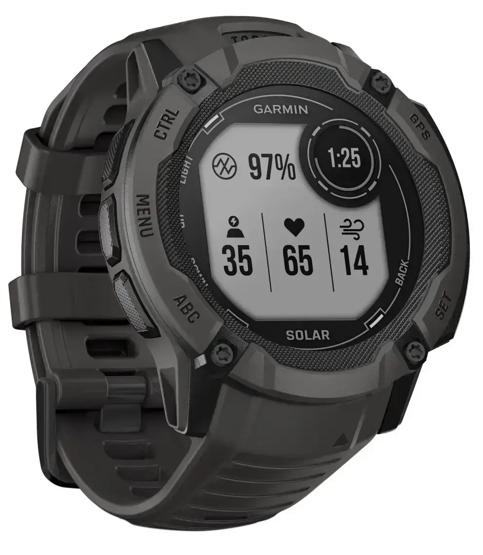 Смарт-часы Garmin Instinct 2X Solar - Graphite (010-02805-10/00)