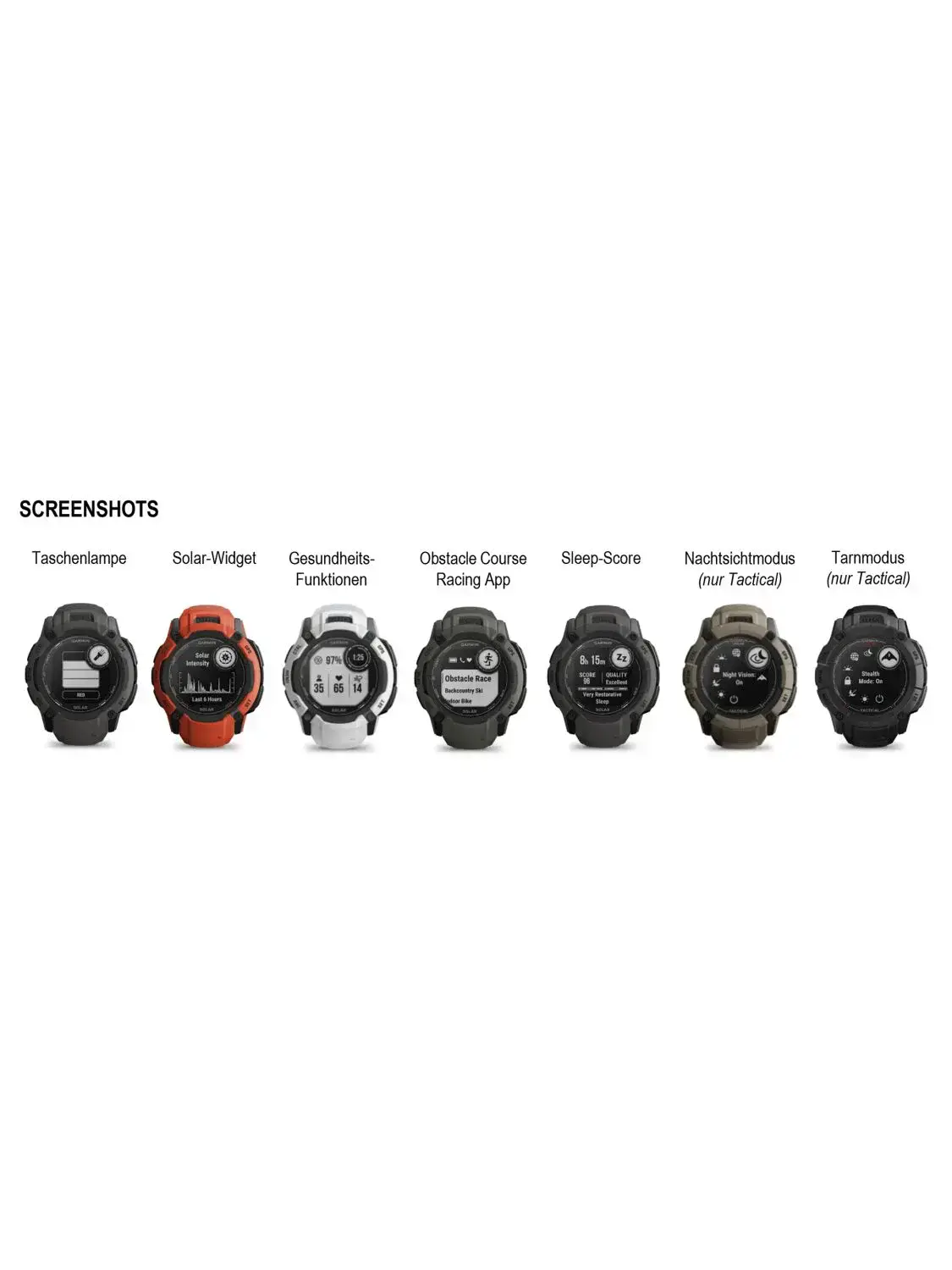 Смарт-часы Garmin Instinct 2X Solar - Graphite (010-02805-10/00)