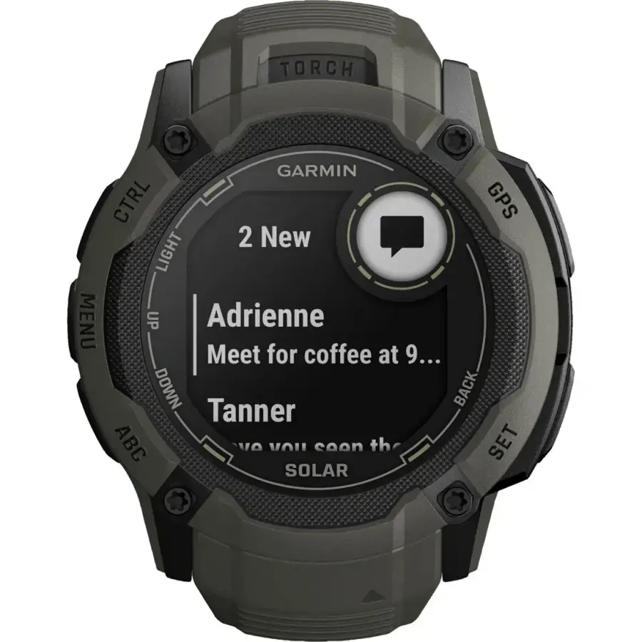 Смарт-годинник Garmin Instinct 2X Solar - Moss (010-02805-15/05)