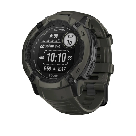 Смарт-часы Garmin Instinct 2X Solar - Moss (010-02805-15/05)