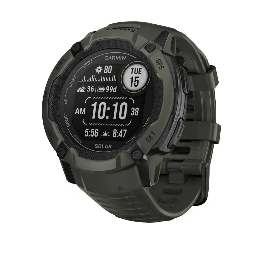 Смарт-годинник Garmin Instinct 2X Solar - Moss (010-02805-15/05)