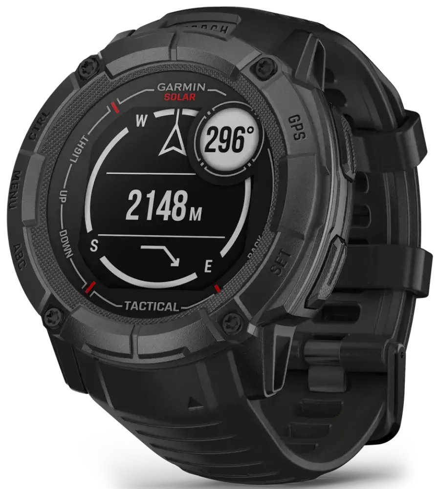 Смарт-годинник Garmin Instinct 2X Solar - Tactical Edition Black (010-02805-13/03)