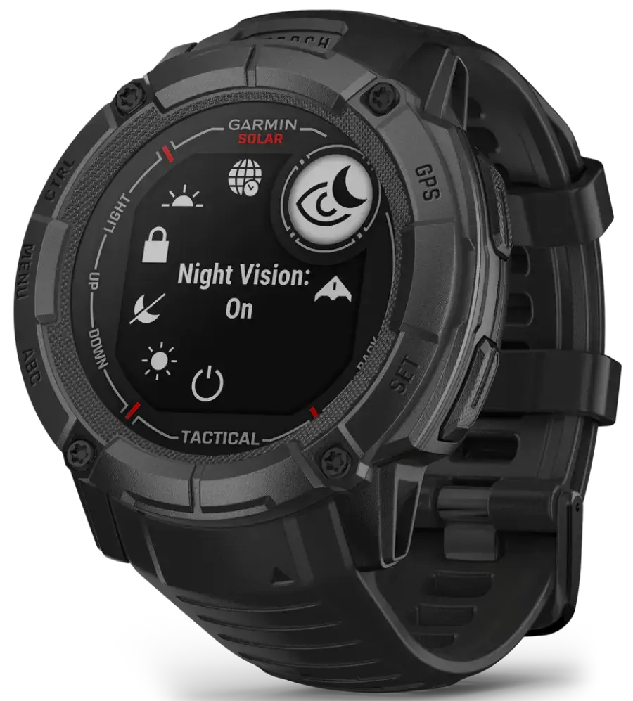 Смарт-годинник Garmin Instinct 2X Solar - Tactical Edition Black (010-02805-13/03)