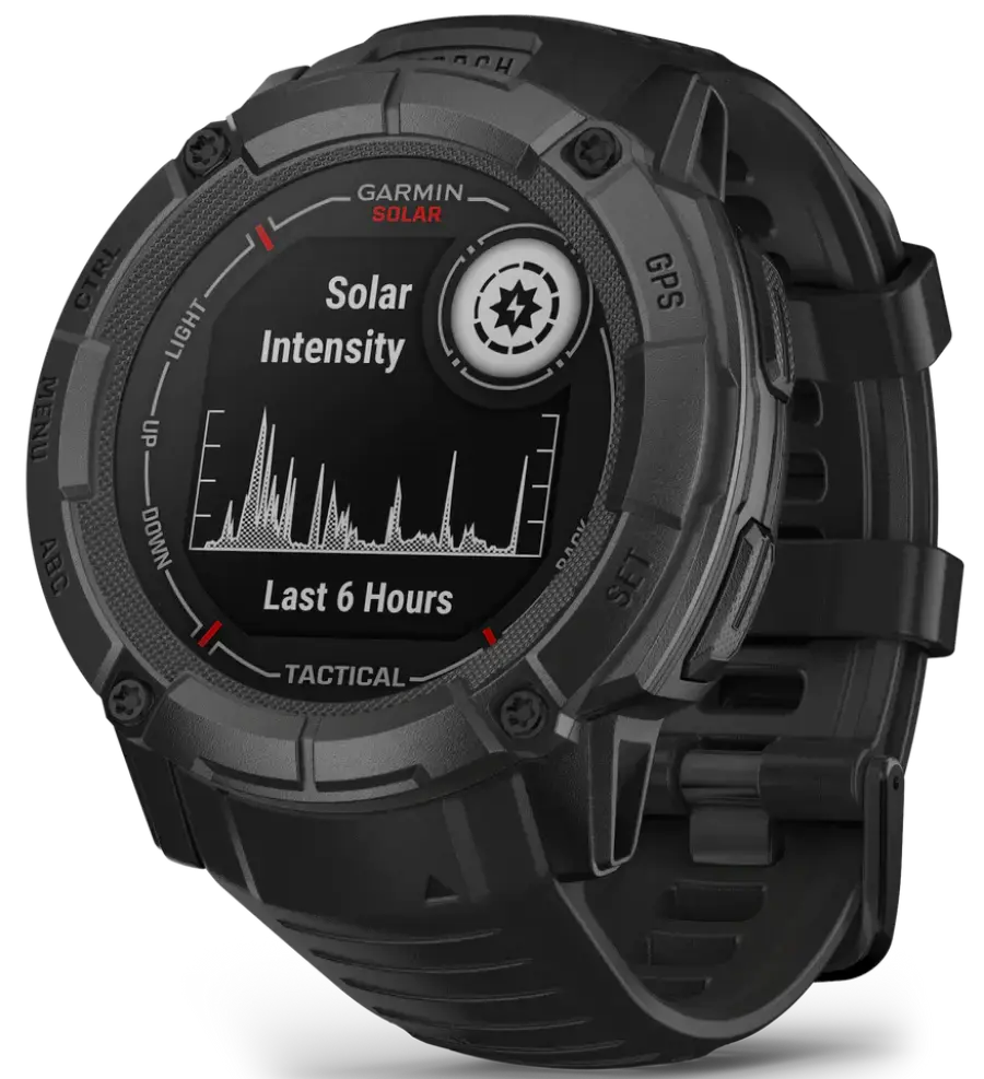 Смарт-годинник Garmin Instinct 2X Solar - Tactical Edition Black (010-02805-13/03)
