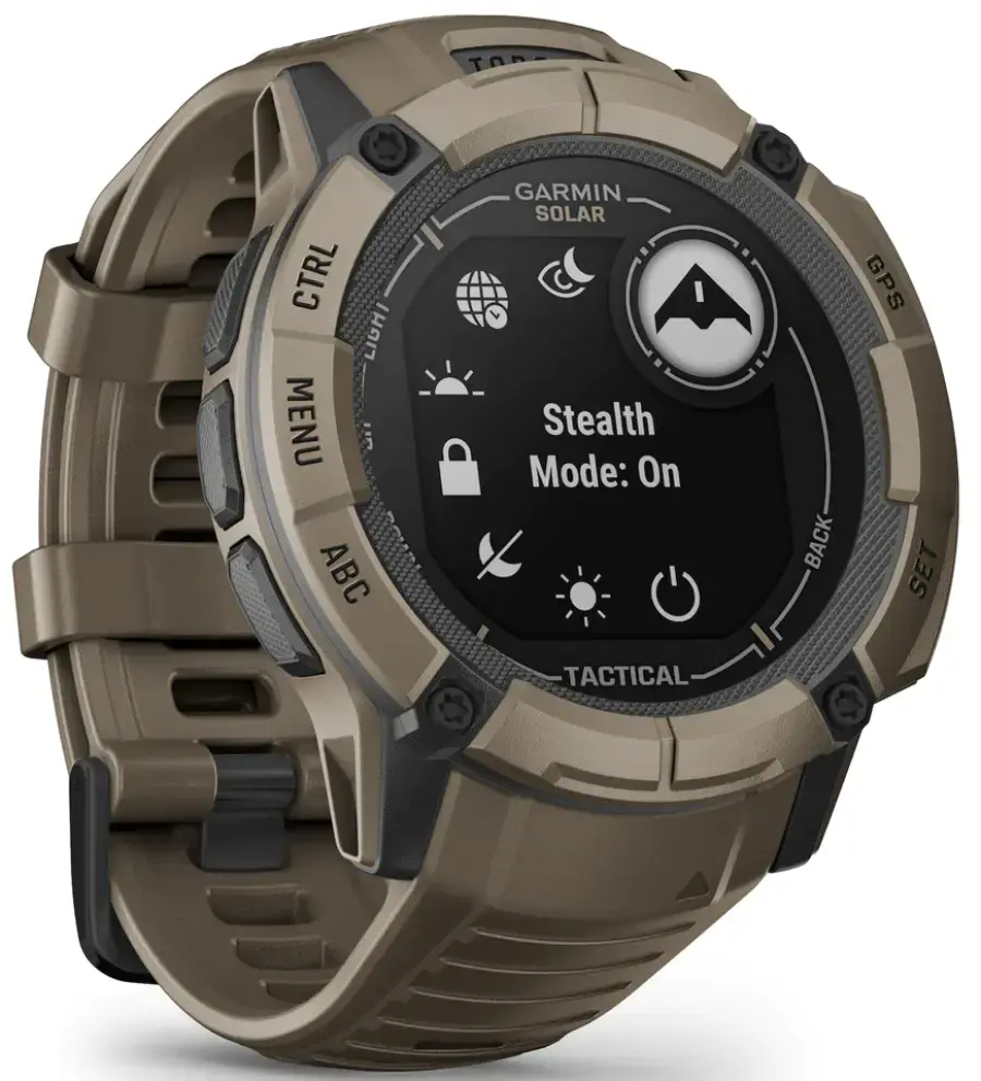 Смарт-годинник Garmin Instinct 2X Solar - Tactical Edition Coyote Tan (010-02805-12/02)