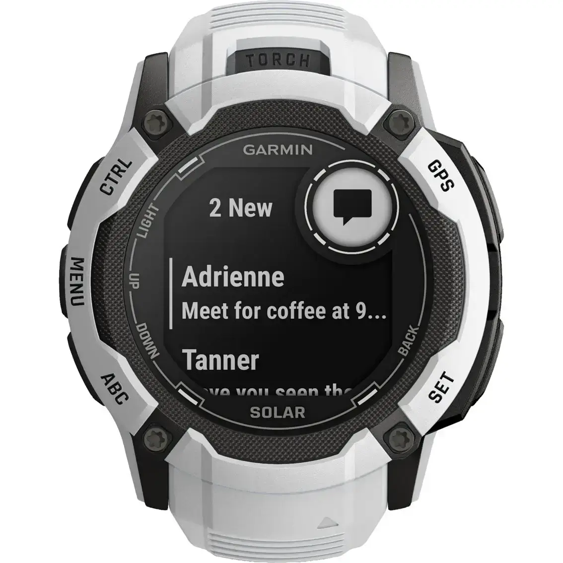 Смарт-часы Garmin Instinct 2X Solar - Whitestone (010-02805-14/04)