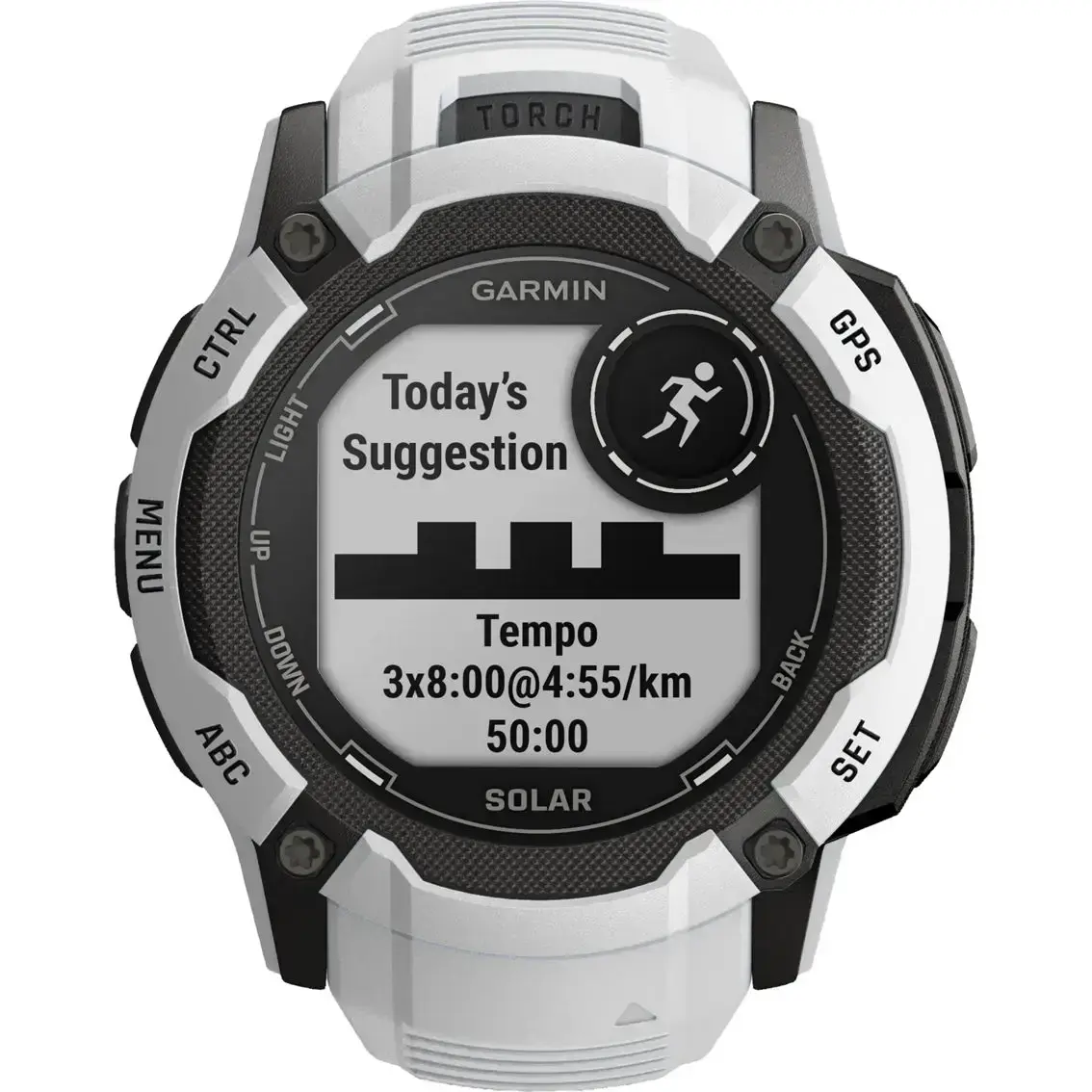 Смарт-часы Garmin Instinct 2X Solar - Whitestone (010-02805-14/04)
