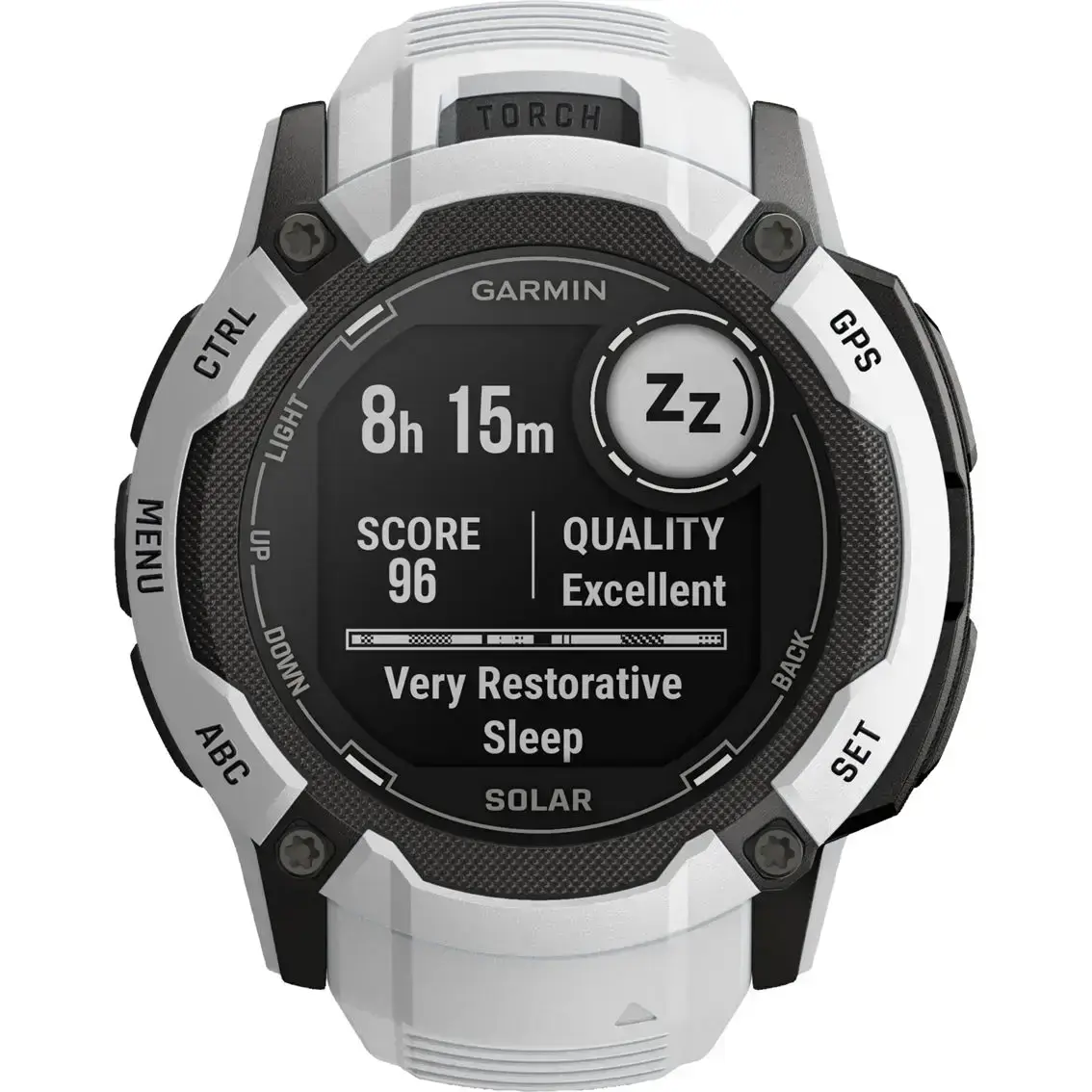 Смарт-часы Garmin Instinct 2X Solar - Whitestone (010-02805-14/04)