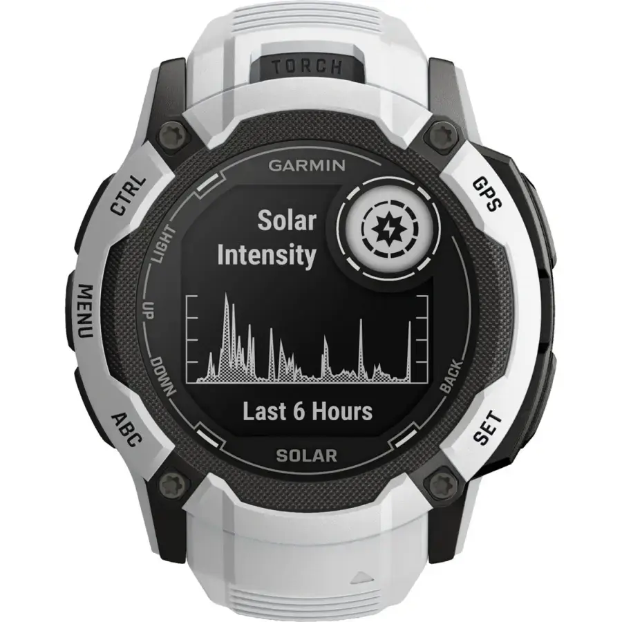Смарт-годинник Garmin Instinct 2X Solar - Whitestone (010-02805-14/04)