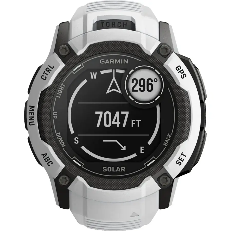Смарт-годинник Garmin Instinct 2X Solar - Whitestone (010-02805-14/04)