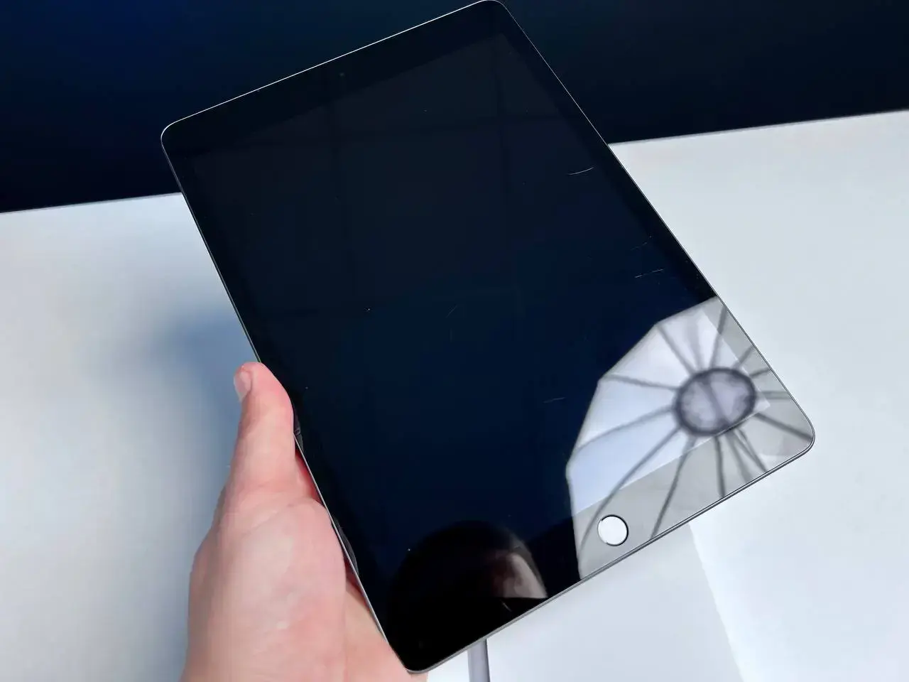 📲USED Apple iPad 10.2" 2021 Wi-Fi 64GB Space Gray (MK2K3)🔋100%, (Стан - 9/10, комплект - повний, гарантія - 1 міс.)
