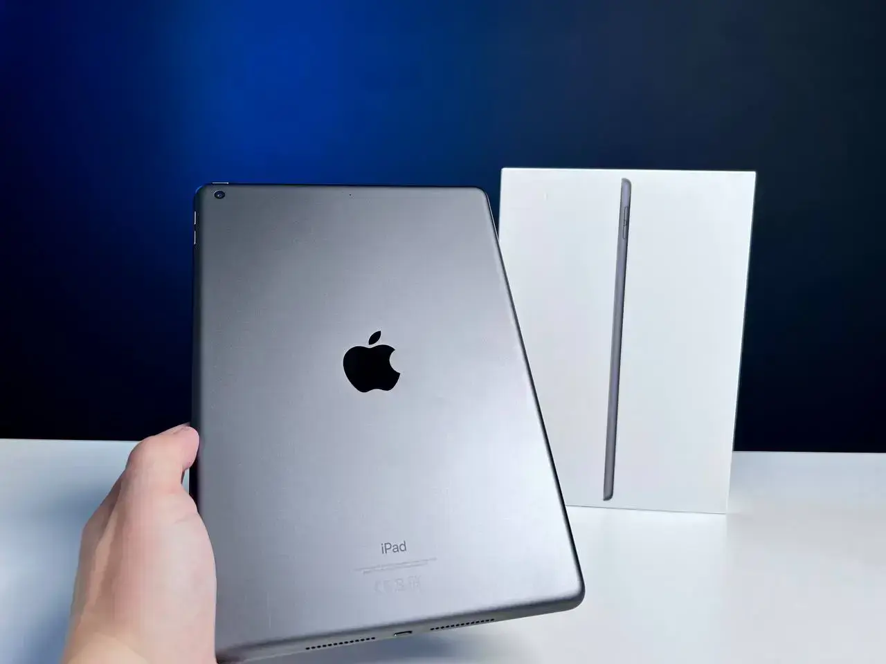📲USED Apple iPad 10.2" 2021 Wi-Fi 64GB Space Gray (MK2K3)🔋100%, (Стан - 9/10, комплект - повний, гарантія - 1 міс.)