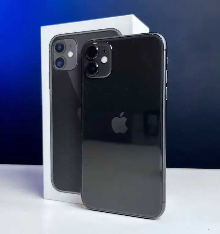 📲USED Apple iPhone 11 128GB Black (MHCX3, MHDH3) 🔋100% (Стан - 9.5/10, Комплект - iPhone, коробка, кабель та блок | гарантія - 1 міс.)