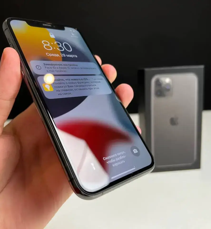 USED Apple iPhone 11 Pro 256GB Space Gray (MWCM2), 🔋100% (Состояние - 10/10, Комплект - полный | гарантия - 1 мес.)