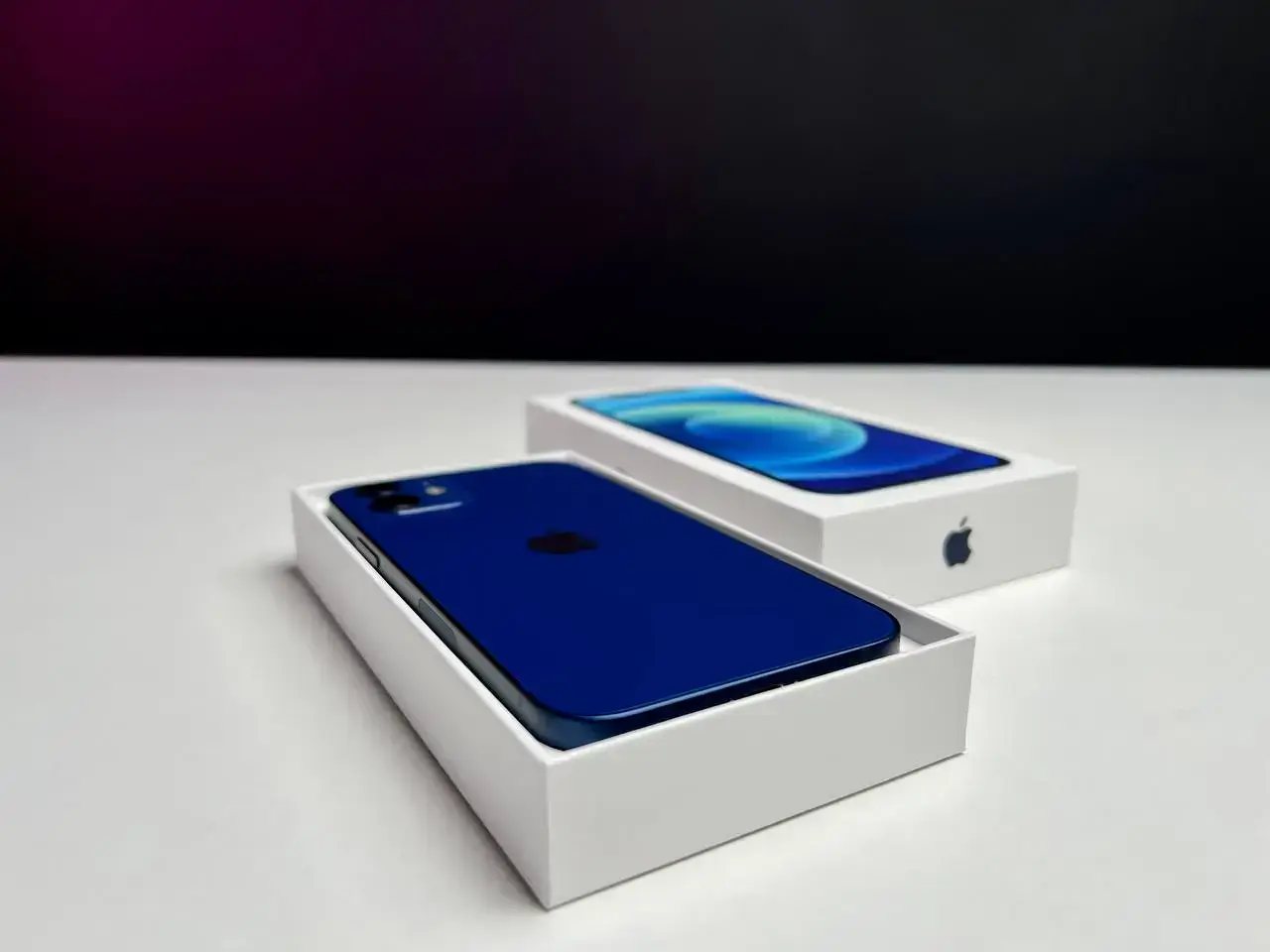 📲USED Apple iPhone 12 128GB Blue (MGHF3, MGJE3) 🔋88% (Стан - 10/10, Комплект - повний | гарантія - 1 міс.)