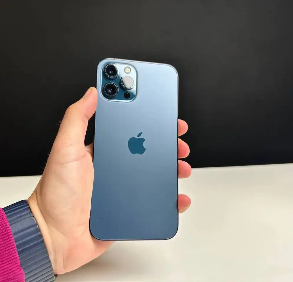 📲USED Apple iPhone 12 Pro Max 256GB Pacific Blue (MGCN3, MGDF3) 🔋87% (Стан - 9/10, Комплект - iPhone | гарантія - 1 міс.)