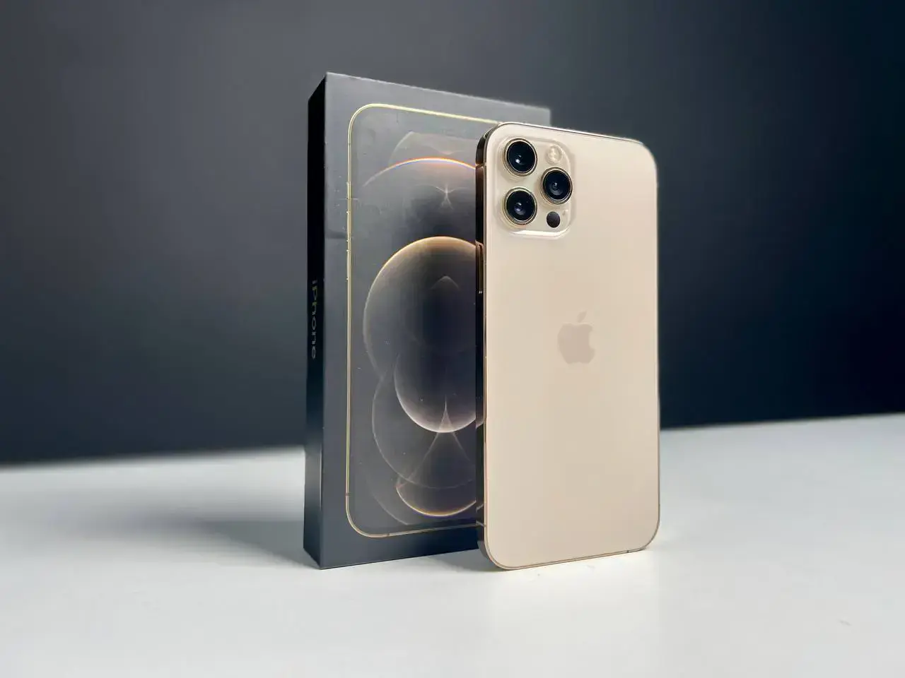 📲USED Apple iPhone 12 Pro Max 512GB Gold (MGCR3, MGDK3) 🔋100% (Стан - 9.5/10, Комплект - повний | гарантія - 1 міс.)