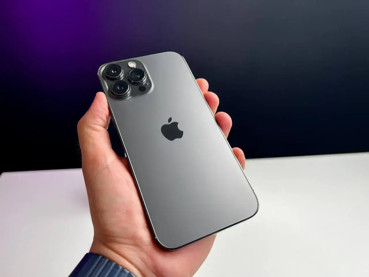 📲USED Apple iPhone 13 Pro Max 128GB Graphite (MLKL3, MLL63)🔋89% (Стан - 9.9/10, Комплект - повний | гарантія - 1 міс.)