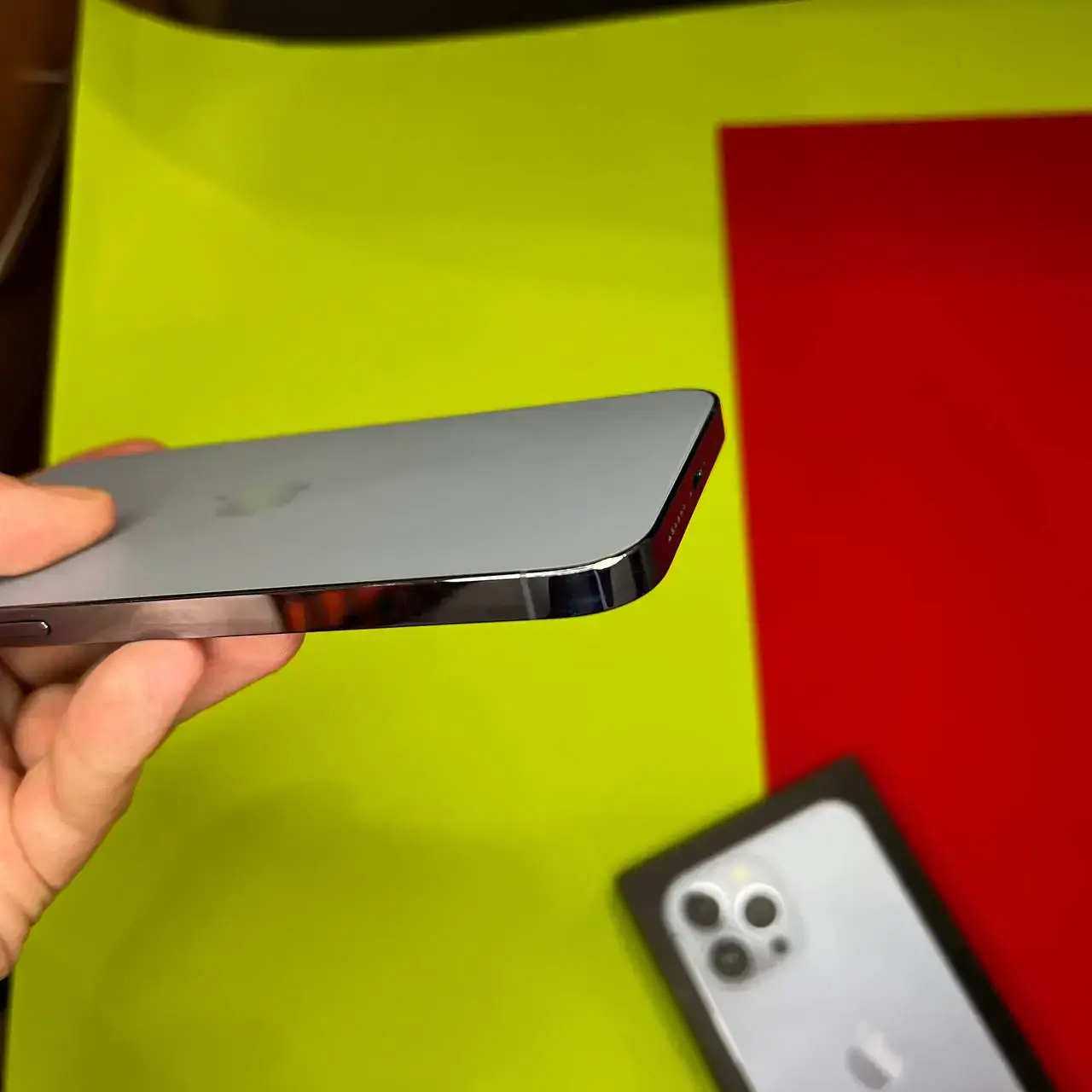 📲USED Apple iPhone 13 Pro Max 1TB Sierra Blue (MLL53, MLLN3),🔋92% (Стан - 8/10, Комплект - повний | гарантія - 1 міс.)