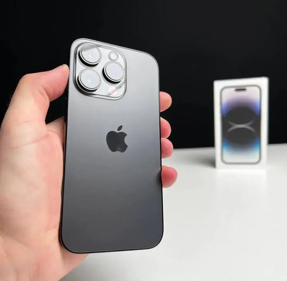 📲USED Apple iPhone 14 Pro 256GB Space Black (MQ0T3) 🔋100% (Стан - 10/10, Комплект - повний | гарантія - 1 міс.)