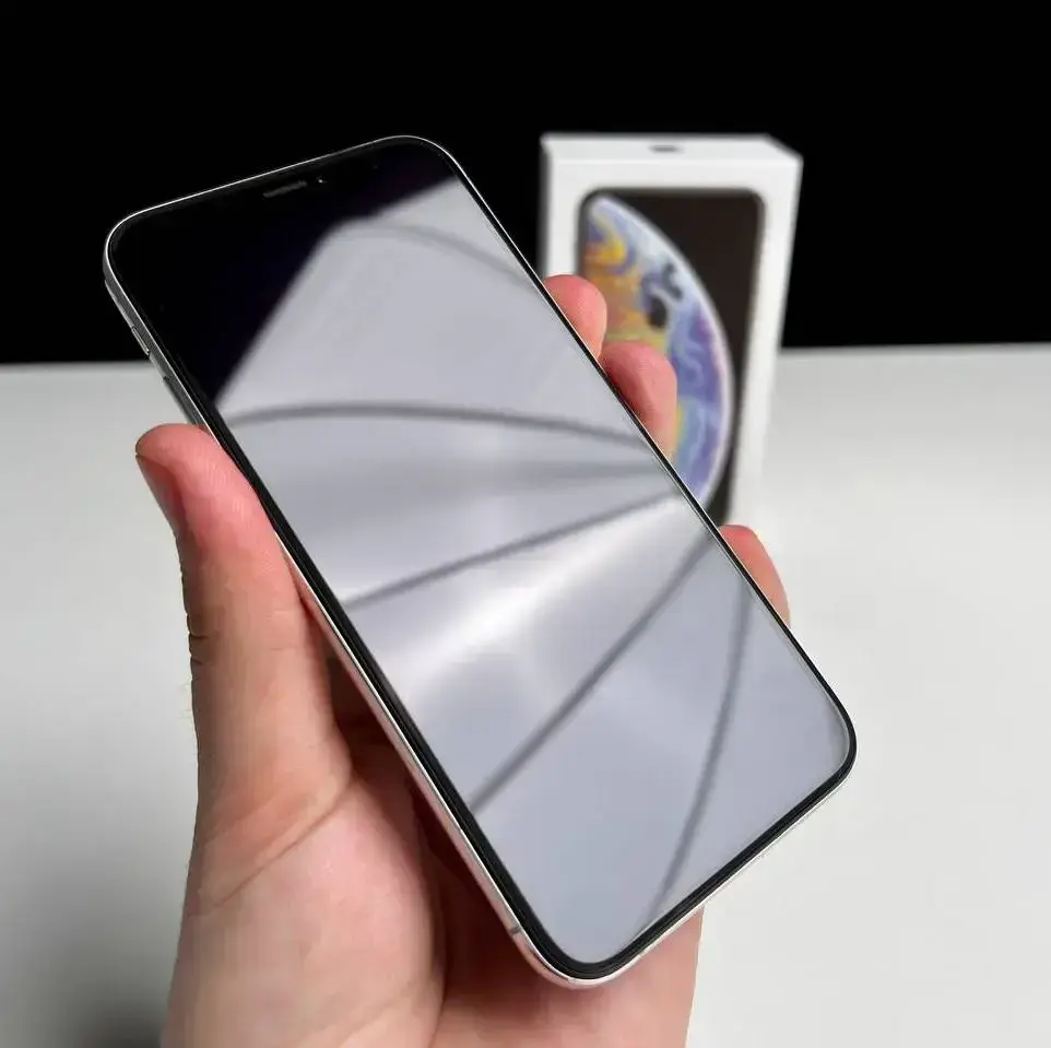 📲 USED Apple iPhone XS 256GB Silver (MT9J2) 🔋100% (Состояние - 9.5/10, Комплект - iPhone, коробка | гарантия - 1 мес.)