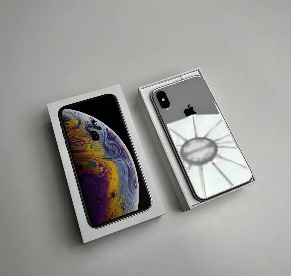 📲 USED Apple iPhone XS 256GB Silver (MT9J2) 🔋100% (Состояние - 9.5/10, Комплект - iPhone, коробка | гарантия - 1 мес.)