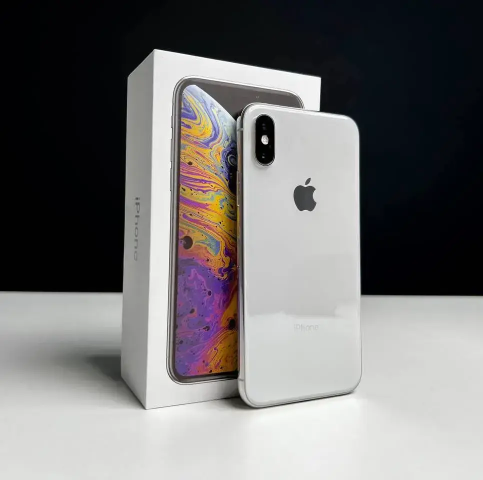 📲 USED ​Apple iPhone XS 256GB Silver (MT9J2) 🔋100% (Стан - 9.5/10, Комплект - iPhone, коробка | гарантія - 1 міс.)