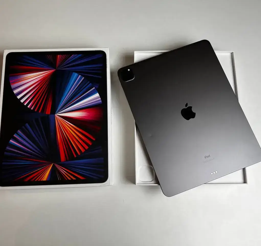 📲USED iPad Pro 12.9" 2021 Wi-Fi 512GB Space Gray (MHNK3),🔋85% (Стан - 8.5/10, комплект повний, гарантія - 1 міс.)