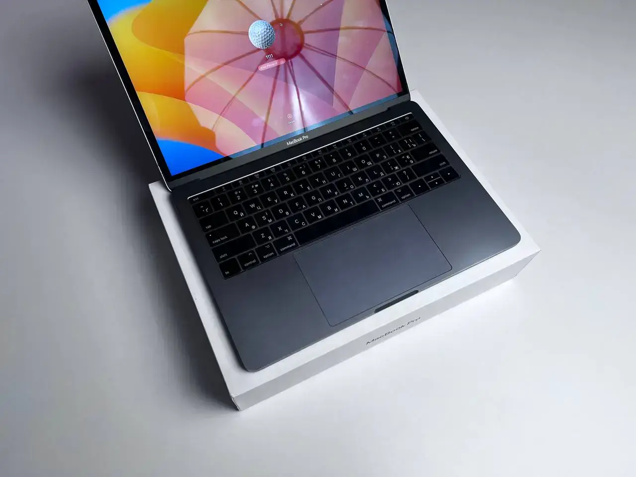💻 USED MacBook Pro 13" Space Gray (MPXQ2) 2017 (Стан - 8/10. Комплект - повний | гарантія - 1 міс.) - Cycle 730