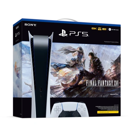 Игровая консоль Sony PlayStation 5 825GB Digital Edition - Final Fantasy XVI Bundle