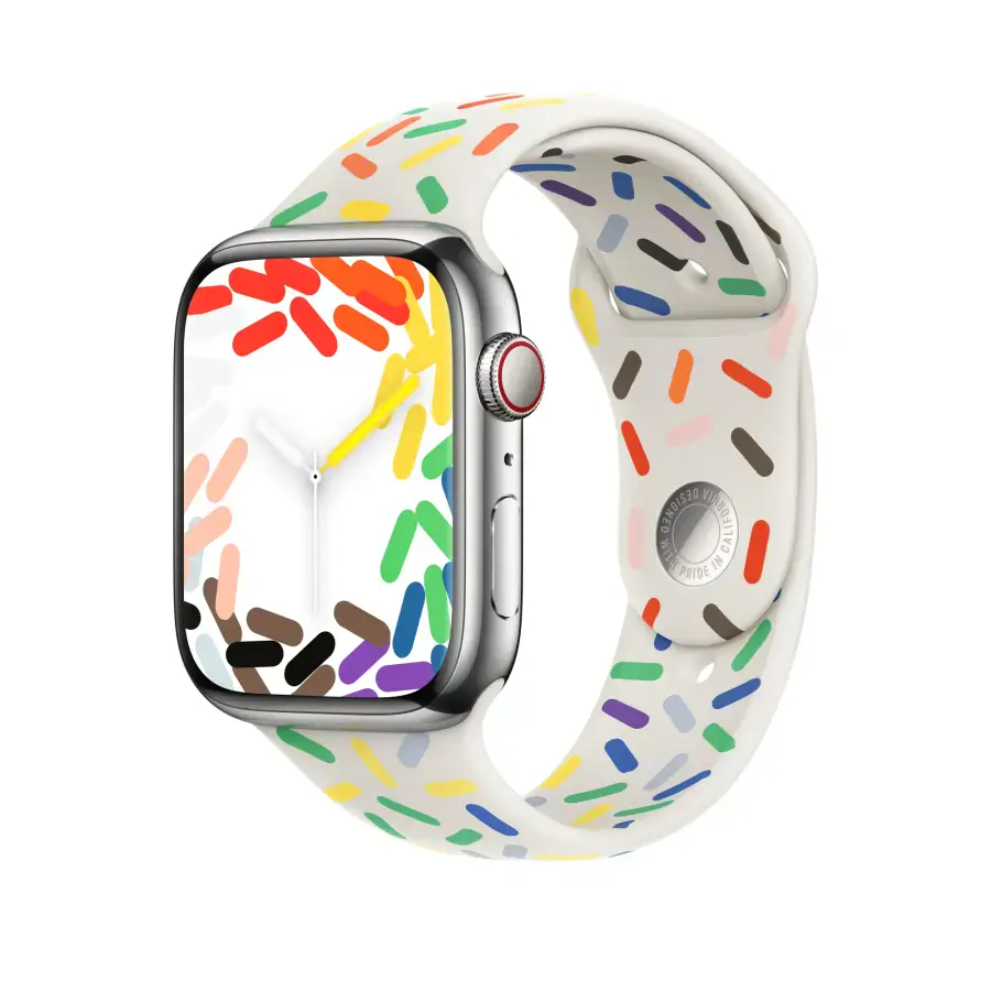 Ремінець Apple Pride Edition Sport Band для Apple Watch 38/40/41/42mm - M/L (MRTM3)