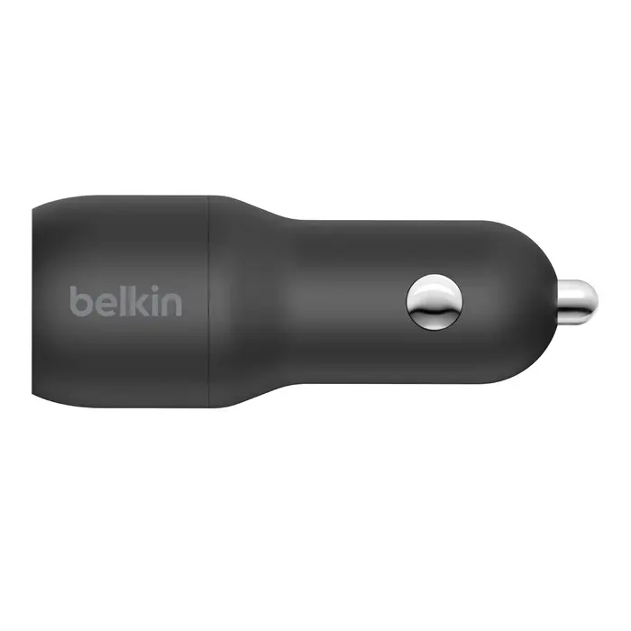 Автомобільний зарядний пристрій Belkin BoostCharge Dual USB-A Car Charger 24W (CCB001btBK)