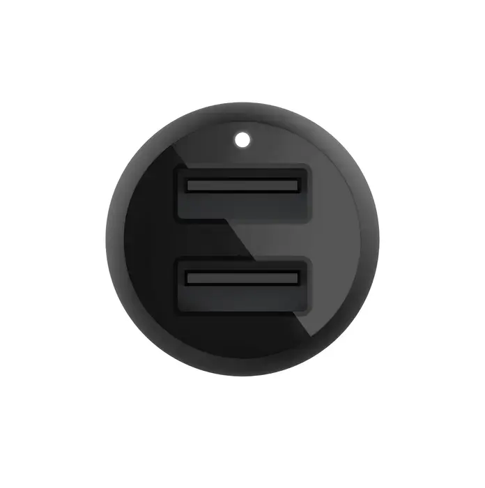 Автомобільний зарядний пристрій Belkin BoostCharge Dual USB-A Car Charger 24W (CCB001btBK)