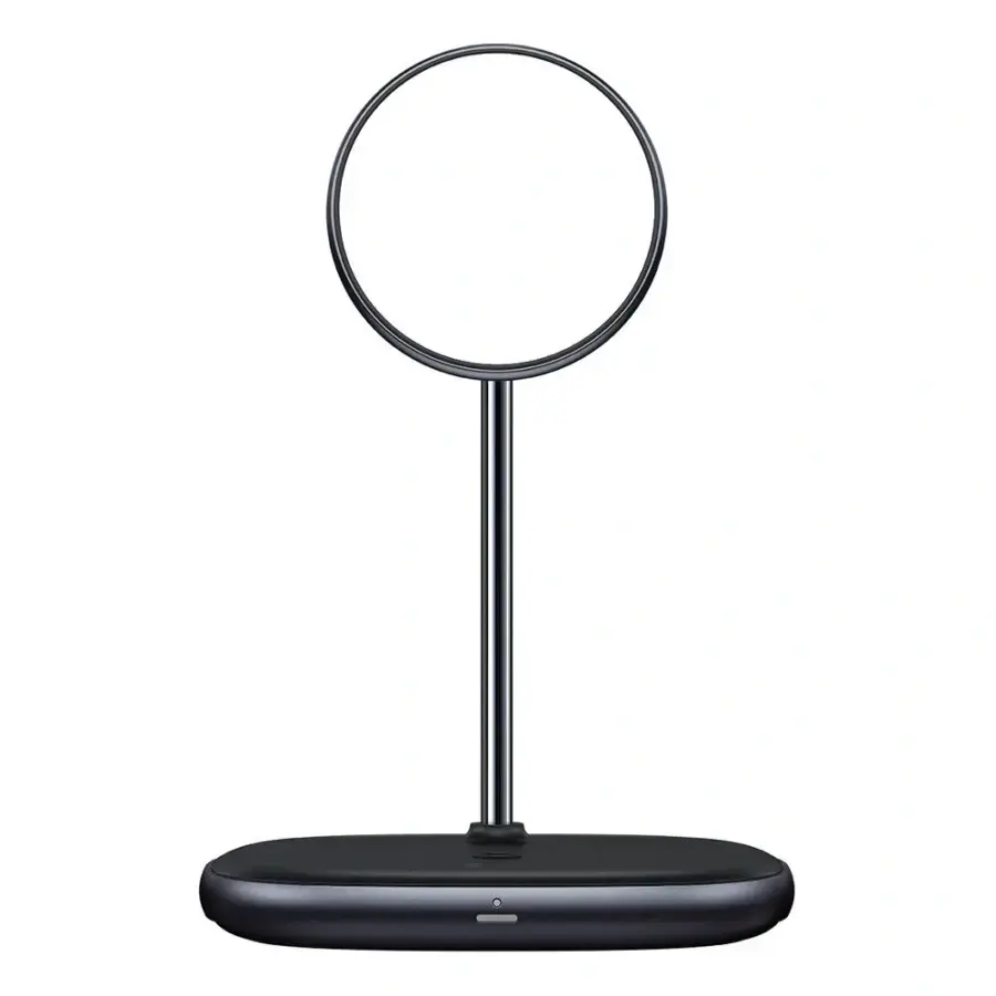Бездротовий зарядний пристрій Baseus Swan 2-in-1 Wireless Magnetic Charging Bracket 20W (WXSW-D01)