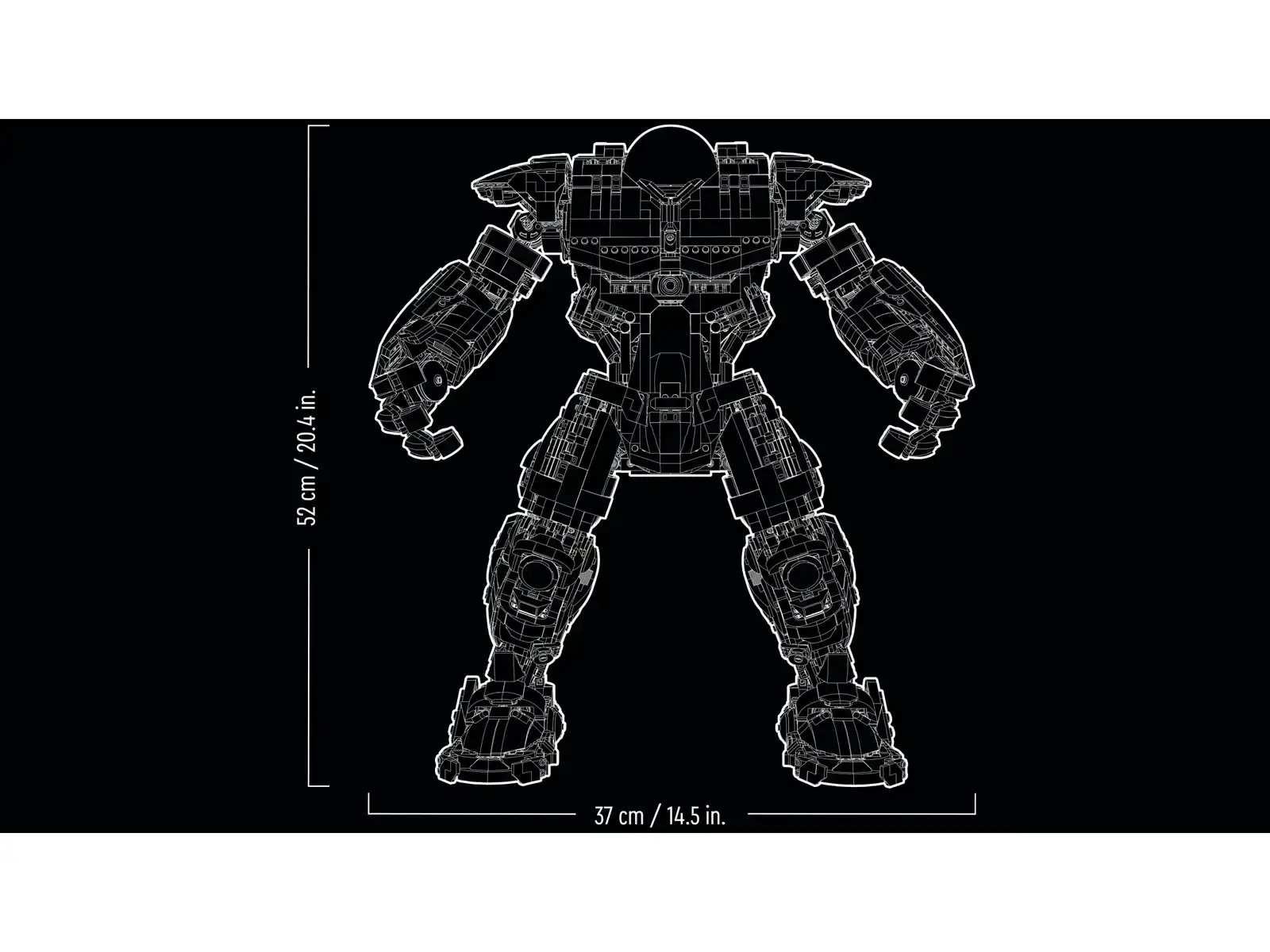 Блоковый конструктор LEGO Халкбастер (76210)