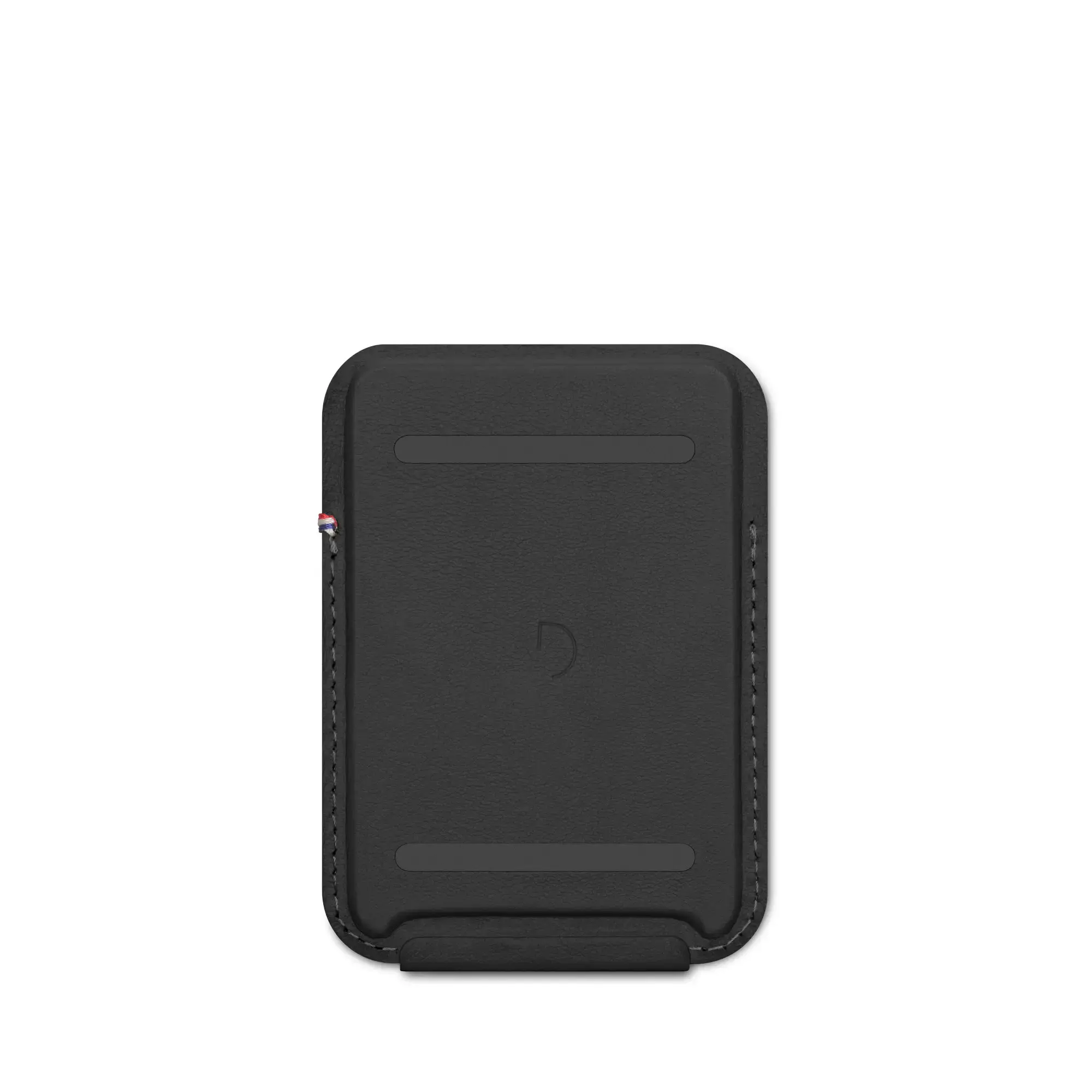 Чохол-гаманець з підставкою Decoded Leather Card Sleeve Stand Black with MagSafe (DA23MCS1BK, HQD62)