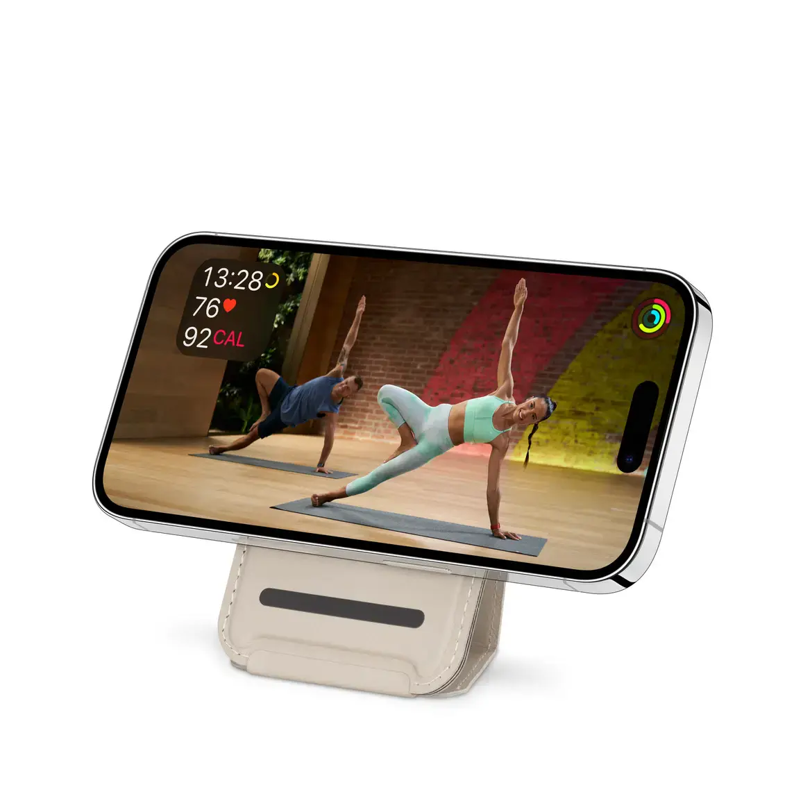 Чохол-гаманець з підставкою Decoded Leather Card Sleeve Stand with MagSafe Brown (DA23MCS1BK, HQD52)