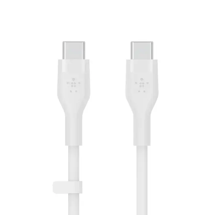 Кабель Belkin BoostCharge Flex USB-C/USB-C Cable 1m White (CAB009bt1MWH)