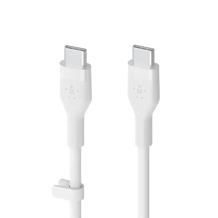 Кабель Belkin BoostCharge Flex USB-C/USB-C Cable 1m White (CAB009bt1MWH)