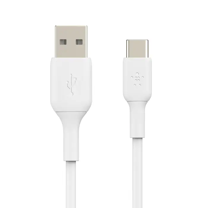 Кабель Belkin BoostCharge USB-C to USB-A Cable 1m / 3.3ft, White (CAB001bt1MWH)