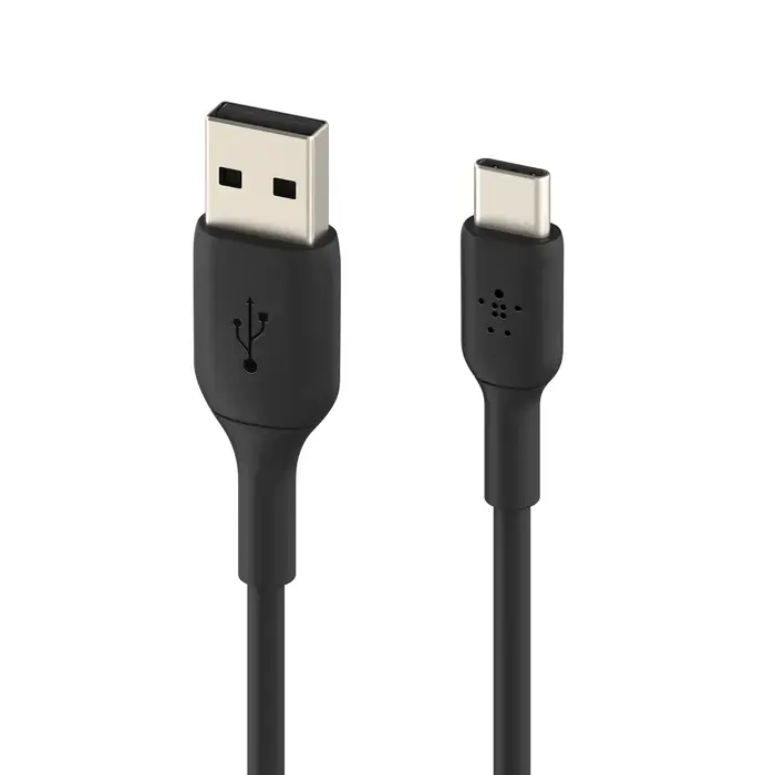 Кабель Belkin BoostCharge USB-C to USB-A Cable 2m / 6.6ft, Black (CAB001bt2MBK)