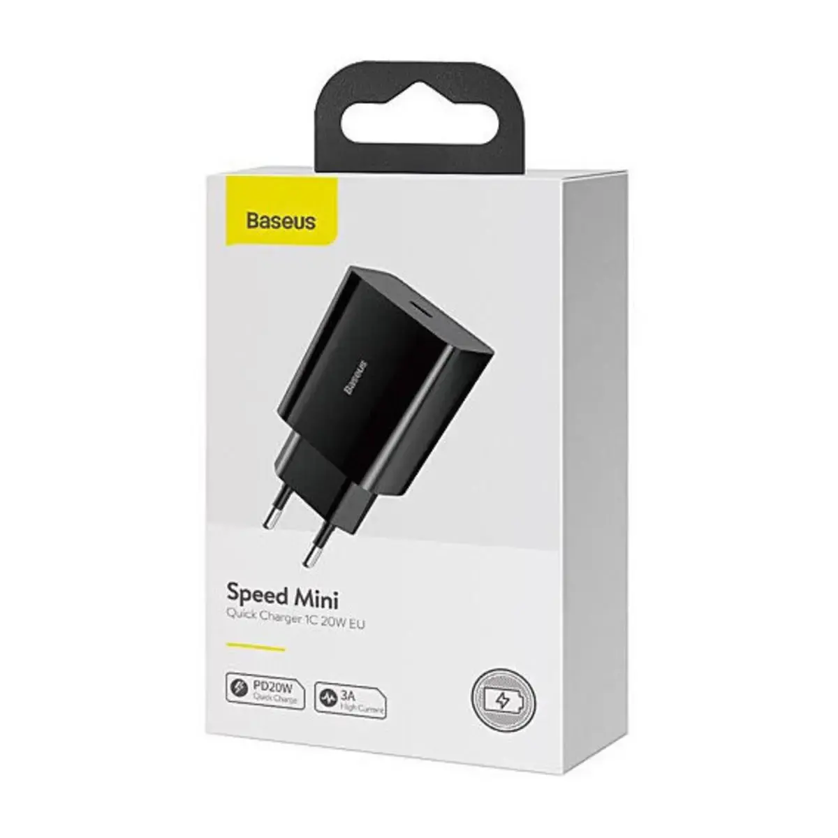 Сетевое зарядное устройство Baseus Speed Mini 20W - Black (CCFS-SN01)