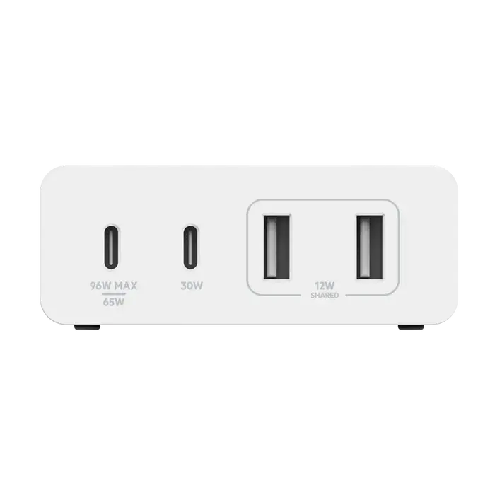 Сетевое зарядное устройство Belkin BoostCharge Pro 4-Port GaN Charger 108W (WCH010vfWH)
