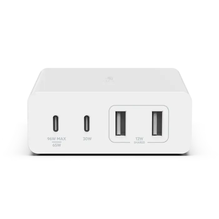 Сетевое зарядное устройство Belkin BoostCharge Pro 4-Port GaN Charger 108W (WCH010vfWH)