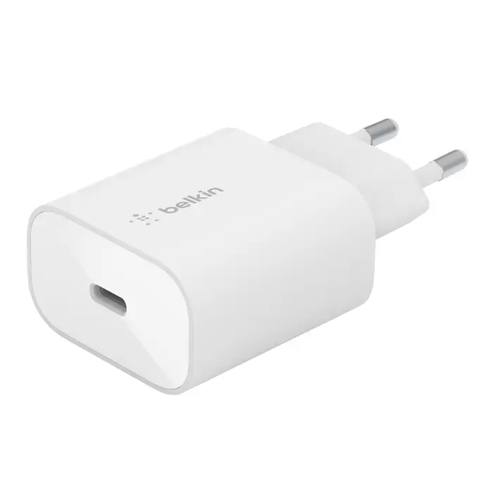 Сетевое зарядное устройство Belkin BoostCharge USB-C PD 3.0 PPS Wall Charger 25W White (WCA004vfWH)