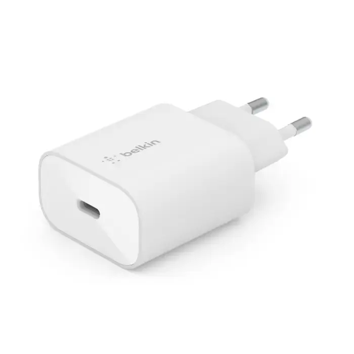 Сетевое зарядное устройство Belkin BoostCharge USB-C PD 3.0 PPS Wall Charger 25W White (WCA004vfWH)