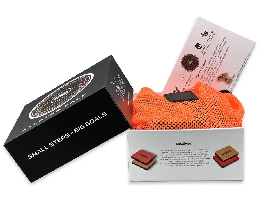 Настільна гра Steps Games Starter Pack [Степс Стартер Пак] (SG0015)