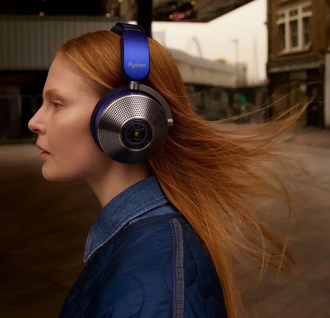 Навушники з функцією очищення повітря Dyson Zone Absolute+ Headphones with Air Purification - Prussian Blue/Bright Copper (376121-01)